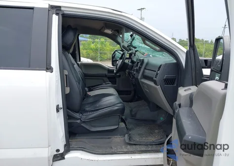 2021 Ford F-250 Xl из США, поврежденный, VIN 1FT7X2B67MEC09798